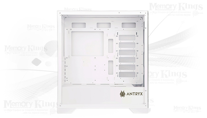 CASE Mid Tower ANTRYX FX710 ARGB 4FAN USB-C WHITE