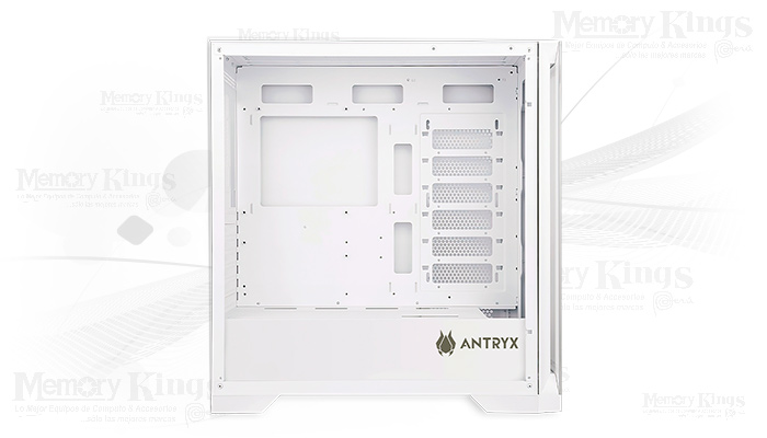 CASE Mid Tower ANTRYX FX730 ARGB 4FAN USB-C WHITE