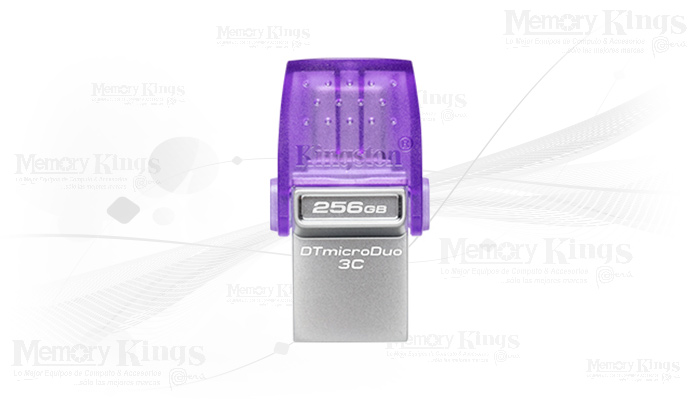 MEMORIA USB|USB-C 256GB KINGSTON MICRODUO 3C