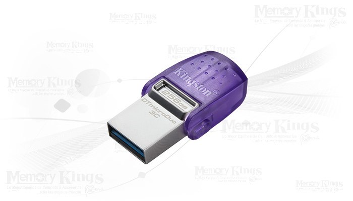 MEMORIA USB|USB-C 256GB KINGSTON MICRODUO 3C