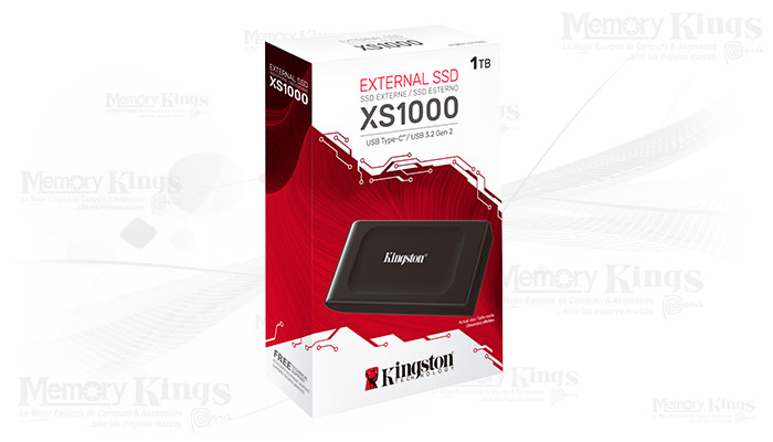 UNIDAD SSD USB-C|USB 1TB KINGSTON XS1000