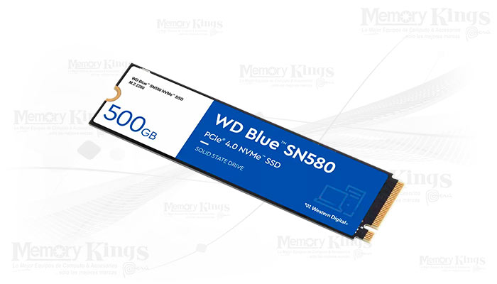 UNIDAD SSD M.2 PCIe 500GB WD Blue SN580