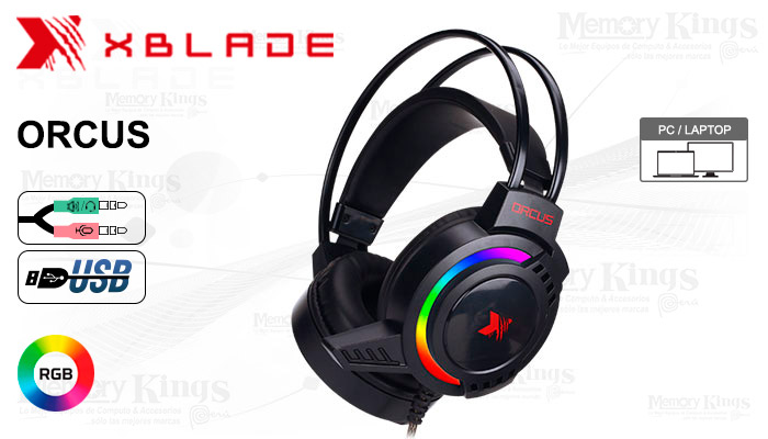 AURICULAR Gaming XBLADE ORCUS RGB 7CLR