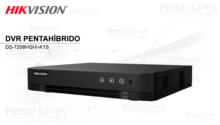 DVR HIKVISION DS-7208HGHI-K1 FHD 1080P 8-CANALES