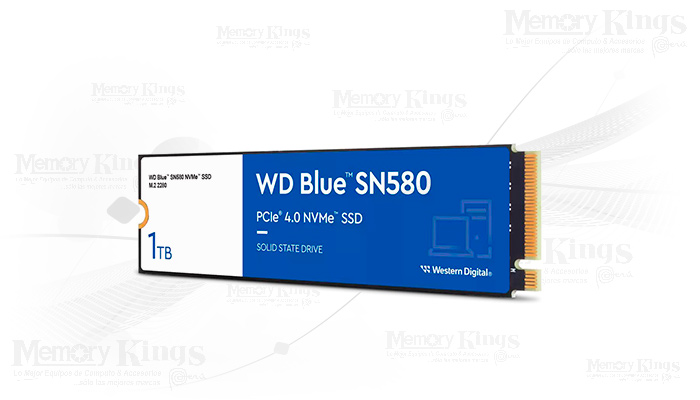 UNIDAD SSD M.2 PCIe 1TB WD BLUE SN580