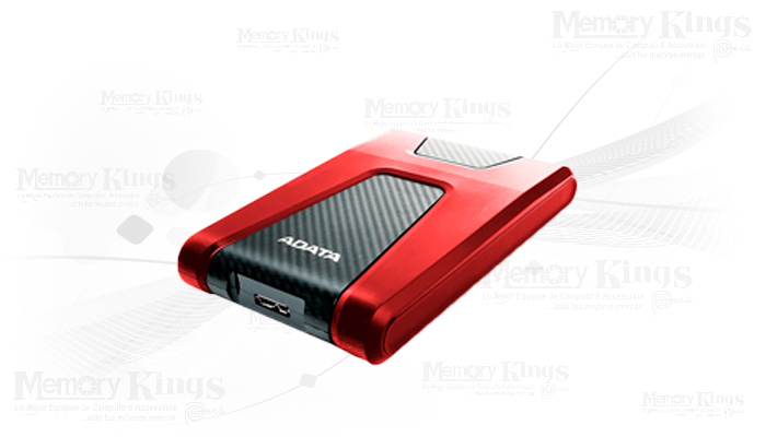 DISCO DURO USB3.2 2TB ADATA HD650 RED