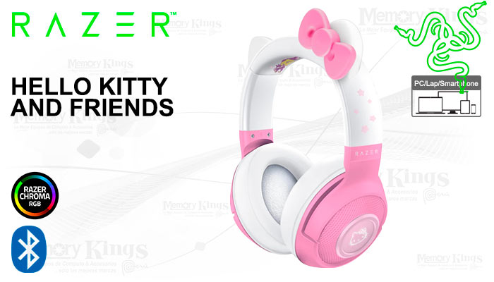 AURICULAR Gaming RAZER HELLO KITTY AND FRIENDS ED.