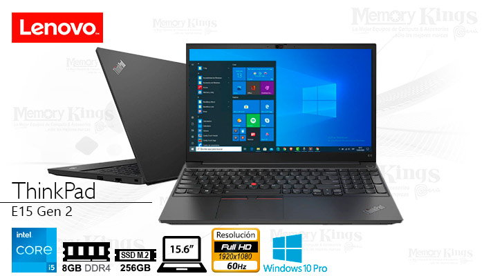 LAPTOP Core i5-1135G7 ThinkPad E15 G2 8|256 w10pro