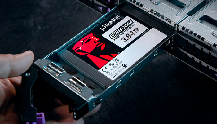 UNIDAD SSD 2.5 SATA 3.84TB(3840GB) KINGSTON DC600M