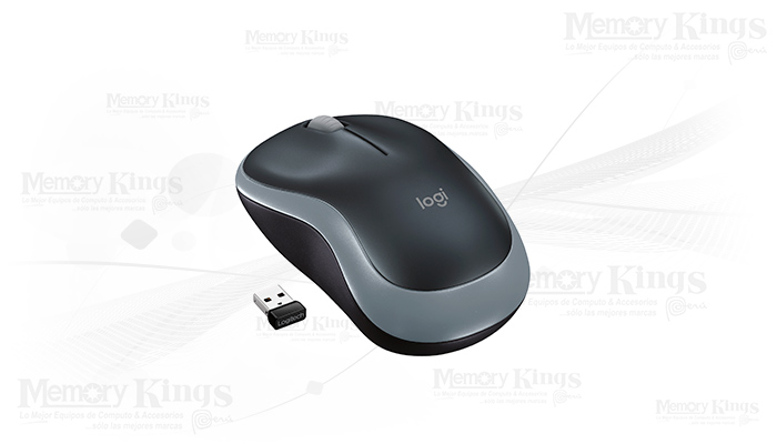 Mouse compacto inalámbrico Logitech M185 - Diseñado para laptops