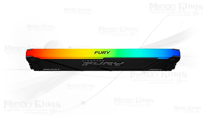 MEMORIA DDR4 32GB 3200 CL16 FURY BEAST RGB BLACK