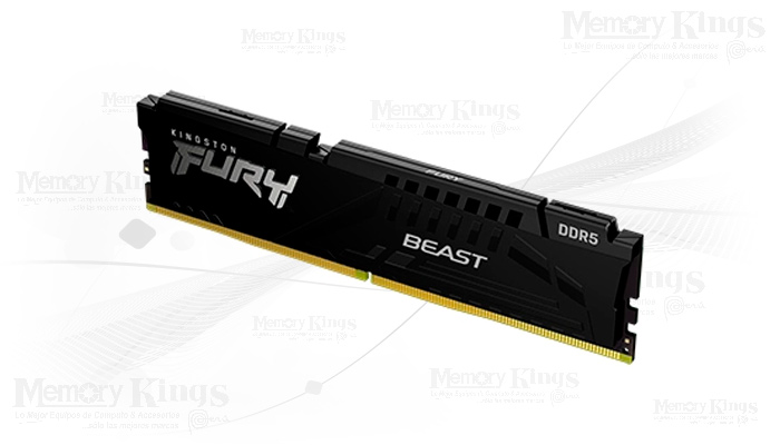 MEMORIA DDR5 16GB 5600 CL40 FURY BEAST BLACK