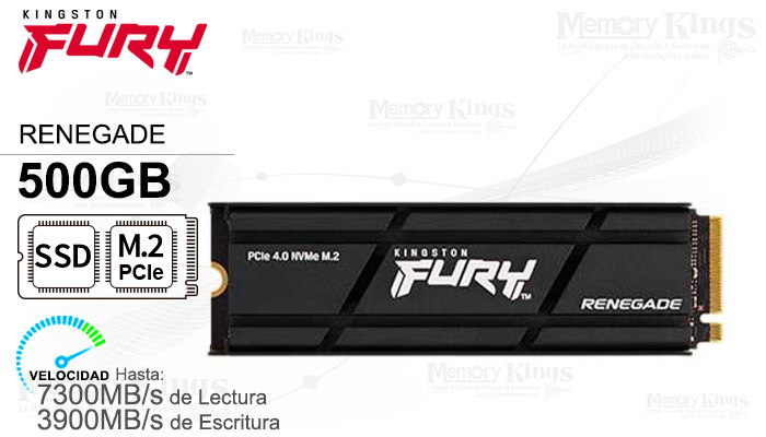 Kingston FURY Renegade 2TB M.2-2280 PCIe 4.0 x4 NVMe SSD - SFYRDK