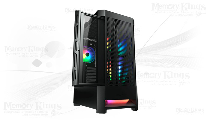 CASE Mid Tower COUGAR AIRFACE RGB BLACK