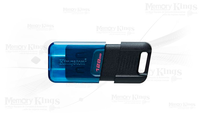 MEMORIA USB-C 128GB KINGSTON DT 80M BK|BLUE