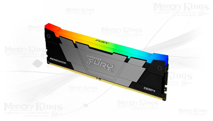 MEMORIA DDR4 8GB 3600 CL16 FURY RENEGADE RGB BLACK