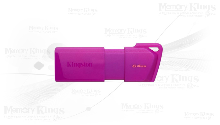 MEMORIA USB 64GB KINGSTON DTXM NEON PURPLE