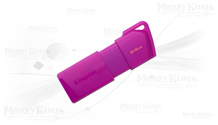 MEMORIA USB 64GB KINGSTON DTXM NEON PURPLE