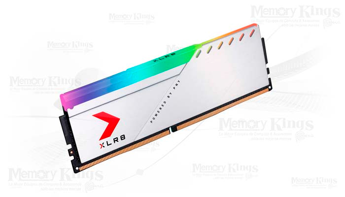 MEMORIA DDR4 16GB 3200 CL16 PNY XLR8 WHITE RGB