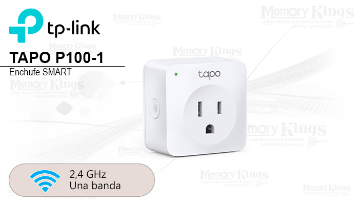 ENCHUFE MINI SMART Wi-Fi TP-LINK TAPO P100