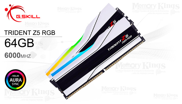 MEMORIA DDR5 64GB 6000 CL30 G.SKILL TZ5NRW 2x32GB