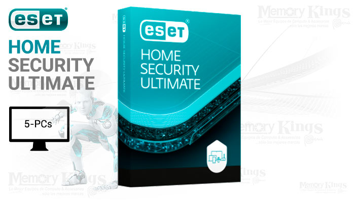 ANTIVIRUS ESET HOME Security Ultimate 5PC- 13 mese