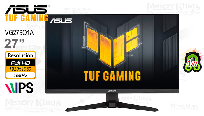 MONITOR 27 ASUS TUF GAMING VG279Q1A iPS FHD 165Hz