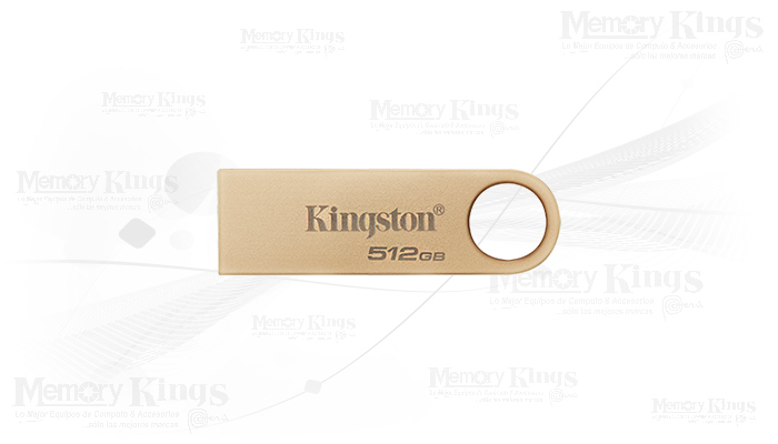 MEMORIA USB 512GB KINGSTON DT SE9 G3 metal gold