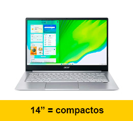 Laptops 14= Pulgadas | Compactos