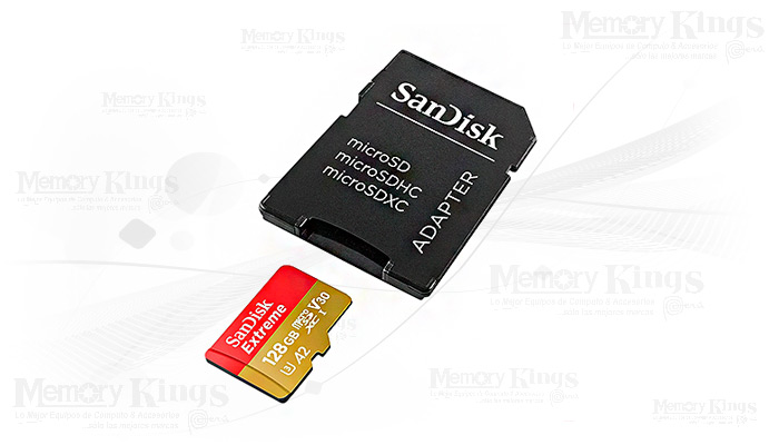 MEMORIA micro SD 128GB SanDisk Extreme 160MB|s