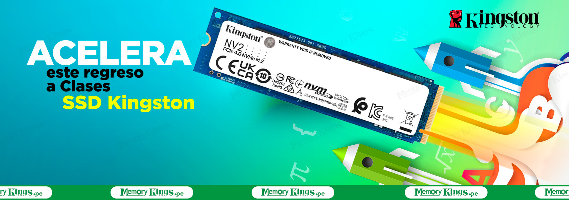 033712 - UNIDAD SSD M.2 PCIe 2TB KINGSTON NV2