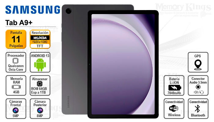 TABLET PC 11 SAMSUNG GALAXY Tab A9+ SM-X210N