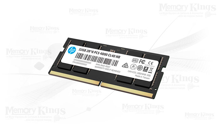 MEMORIA SODIMM DDR5 32GB 4800 CL40 HP X1 SERIES