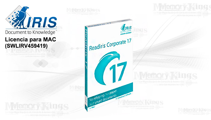 READIRIS CORPORATE 17 Windows|Mac Lic. de por vida