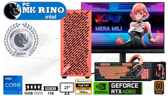 PC Core i7-14700F MK RINO MERA MILI EDITION 32GB |S1TB|27
