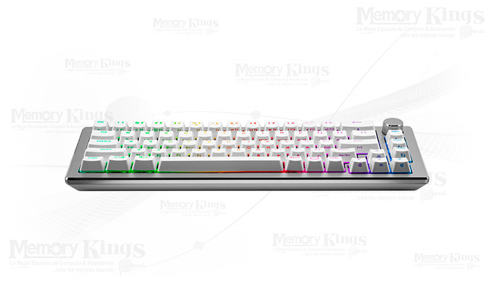 TECLADO Gaming Wireless COOLER MASTER CK721 SW RED
