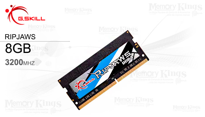 MEMORIA SODIMM DDR4 8GB 3200 CL22 G.SKILL RIPJAWS
