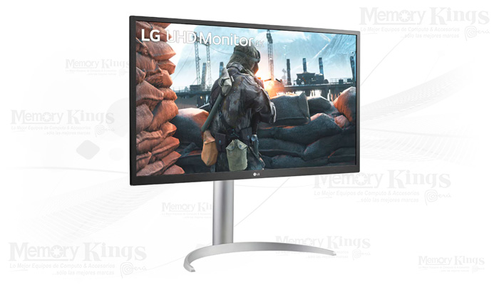 MONITOR 27 LG 27UP550-W IPS 4K UHD HDR10|DCI-P3