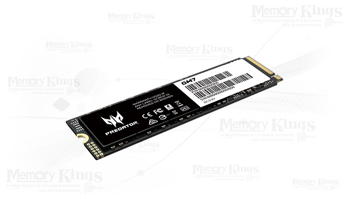 UNIDAD SSD M.2 PCIe 1TB ACER PREDATOR GM7