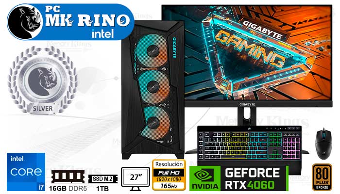 PC Core i7-14700F MK RINO C301 16|S1TB|27