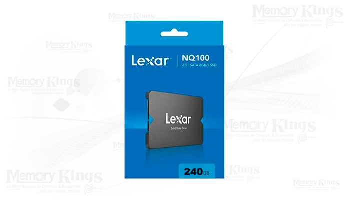 UNIDAD SSD 2.5 SATA 240GB LEXAR NQ100