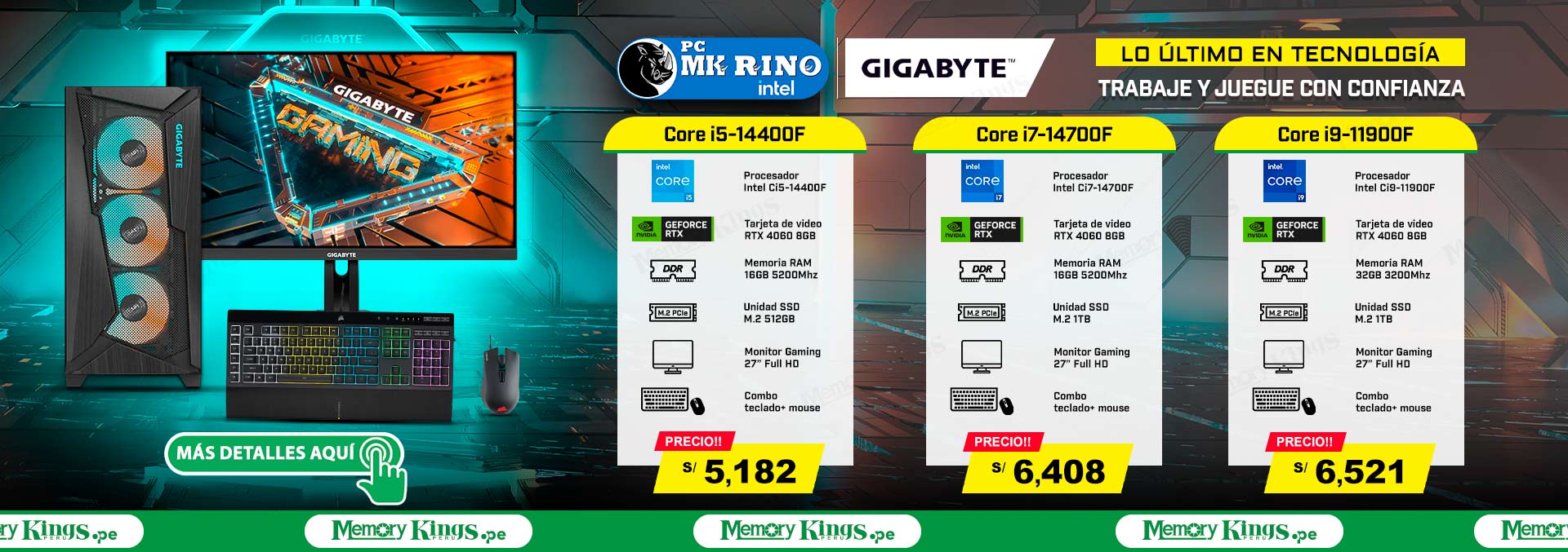 036591 - PC Core i5-14400F MK RINO C301 16|512|27