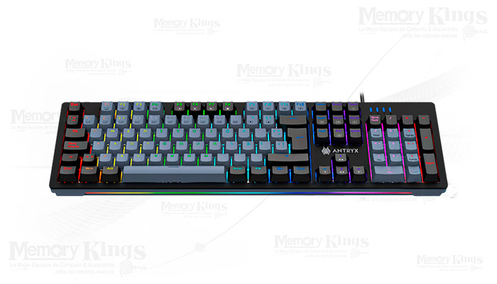 TECLADO Gaming ANTRYX MK-860L MECANICO SW PURPLE