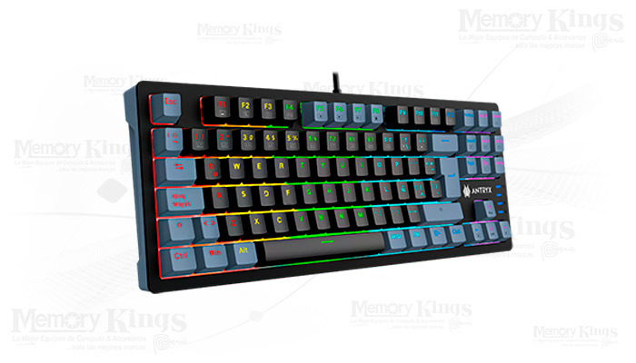 TECLADO Gaming ANTRYX MK-840L MECANICO TKL SW BLUE